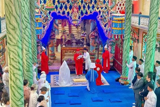 LỄ BAN HÀNH HUẤN LỊNH CỦA HỘI THÁNH CHO THÀNH LẬP BAN ĐẠI DIỆN HỘI THÁNH THÀNH PHỐ HÀ NỘI VÀ BỔ NHIỆM THÀNH PHẦN NHÂN SỰ CỦA BAN ĐẠI DIỆN