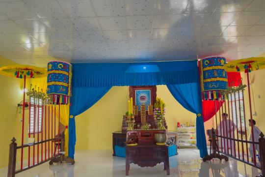 LỄ ĐẶT VIÊN GẠCH ĐẦU TIÊN KHỞI CÔNG XÂY DỰNG THÁNH THẤT HỌ ĐẠO XÃ TÂN PHONG