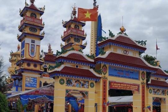 LỄ KHÁNH THÀNH THÁNH THẤT CỦA HỌ ĐẠO HUYỆN TÂY SƠN, TỈNH BÌNH ĐỊNH