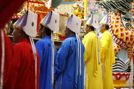 CÚNG TIỂU ĐÀN TẠI ĐỀN THÁNH